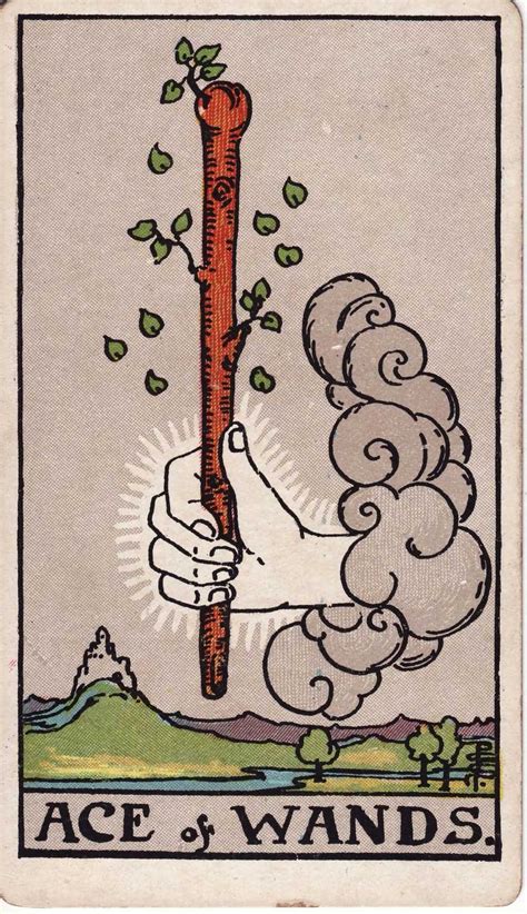 El As de Bastos en el tarot